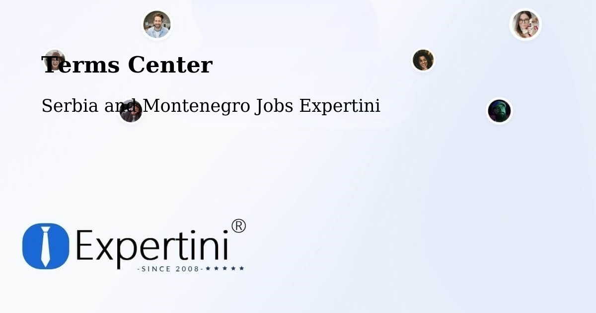 Terms of Service – Mount Pearl - Serbia and Montenegro Jobs Expertini